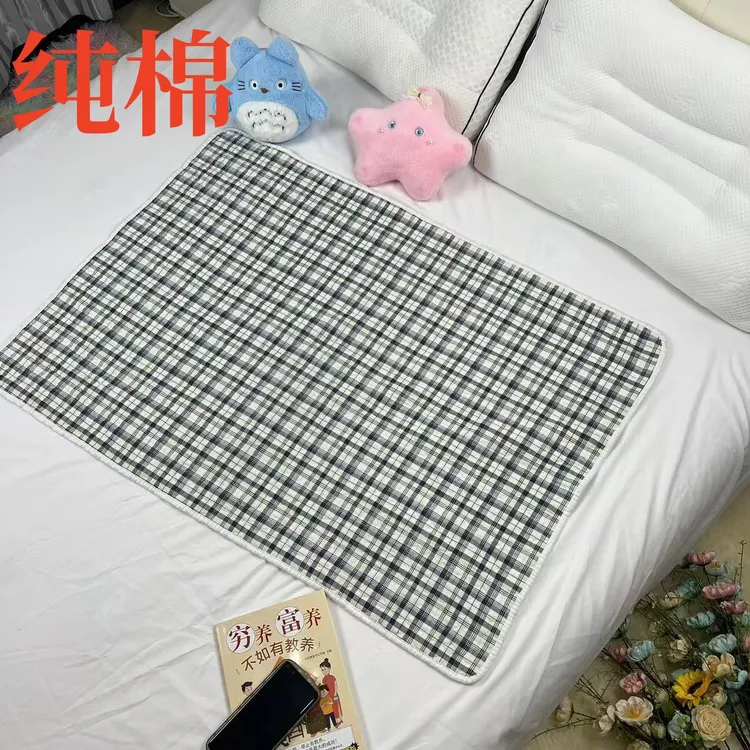 双面纯棉姨妈垫月经垫床垫生理期例假防侧漏学生女宿舍同房垫可洗