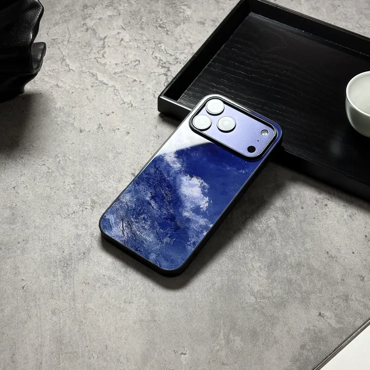 《烟浪远》新中式适用于iPhone17苹果17air/16promax高级原创手机壳