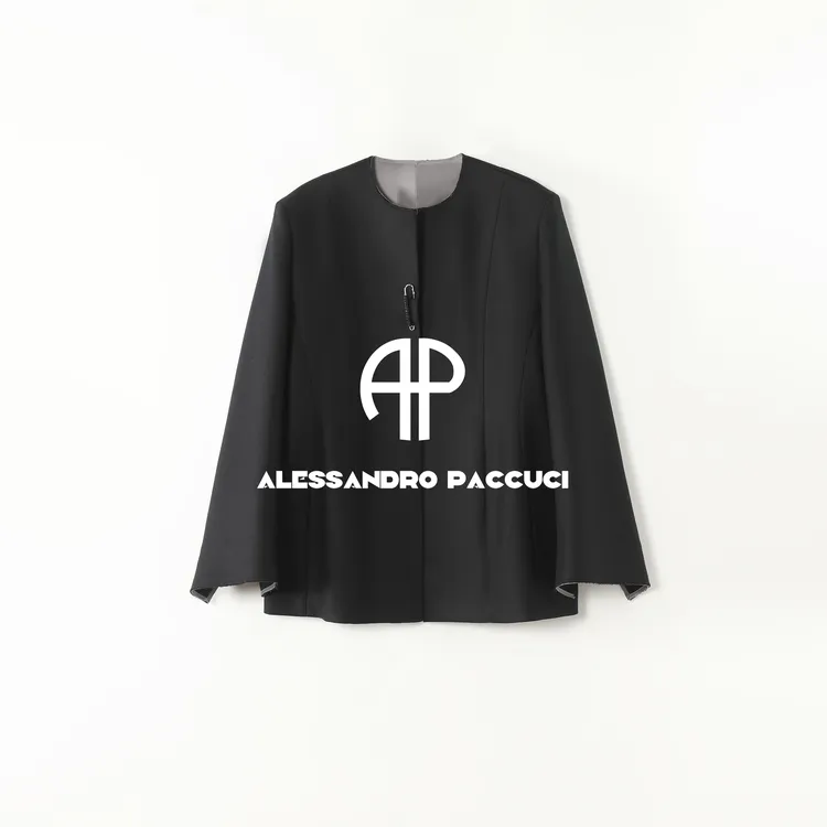 AP洛哥53171WZ【黑标系列】意大利进口VBC绵羊毛法兰绒气质西装外套