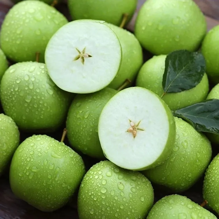 正宗陕西白水瑞雪青苹果新鲜水果应季整箱包邮装脆甜清香酸甜