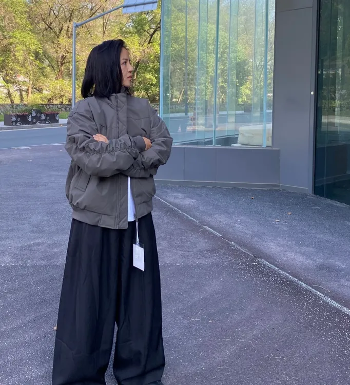 美式秋季教练夹克三防立领休闲纯色复古男款户外工装飞行百搭外套