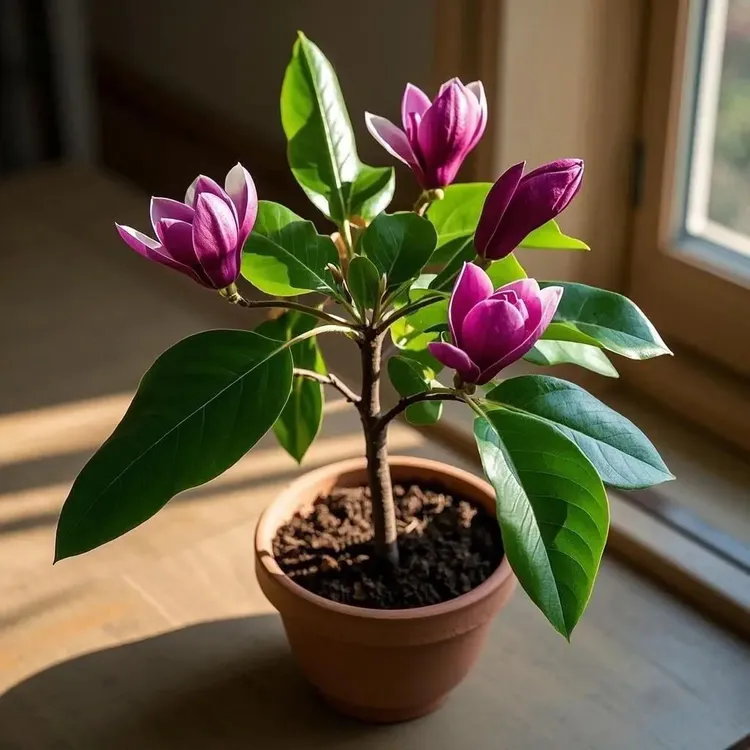 【买一发三】爆款矮化嫁接玉兰紫玉兰浓香型花耐寒四季室内外种植