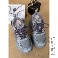 ⑦七七146小个子冬季加绒休闲老爹鞋女厚底增高7cm运动鞋小美说