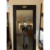 粉红pink【记忆碎片】灰色法式简约捏折A字显瘦半裙LWJ24D4Q2451