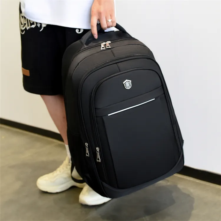 8802双肩透气蓝色防水通勤风电脑包多功能学生包大学生商品图