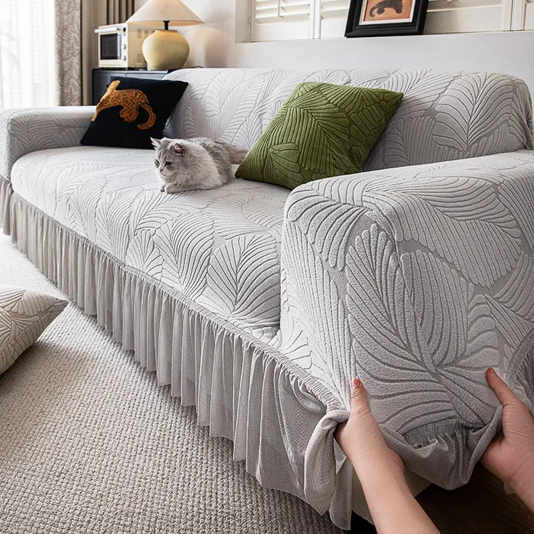 洱峰秋冬防猫抓沙发套罩全包万能套2025新款防滑保护套四季通用毯