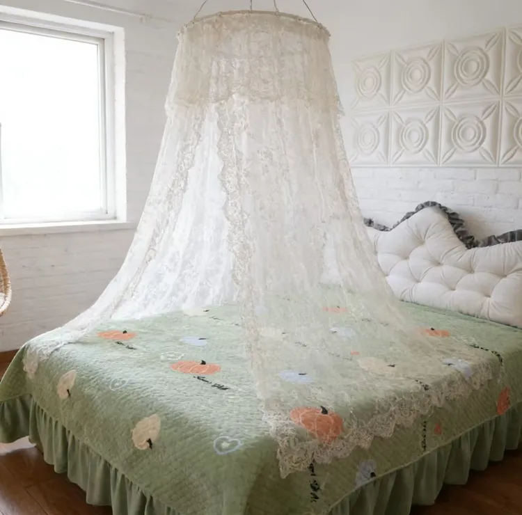 保暖床品套件婴儿绒床品牛奶花边毛毯绗缝网红家用卧室简约