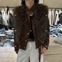 【格子家】过年战袍气质狐狸毛皮90白鸭绒羽绒服（两件套）B490