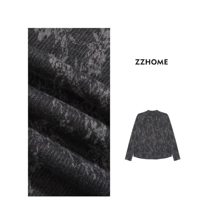 ZOZO HOME ｜素系美学打底衫女款高级感轻东方蛋糕领衬衣q171844p