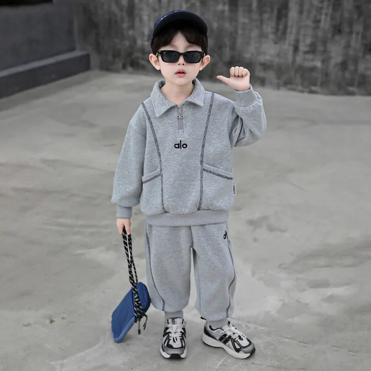 小孩男童套装秋季童装秋装新款儿童洋气卫衣男孩上衣儿童秋季套装
