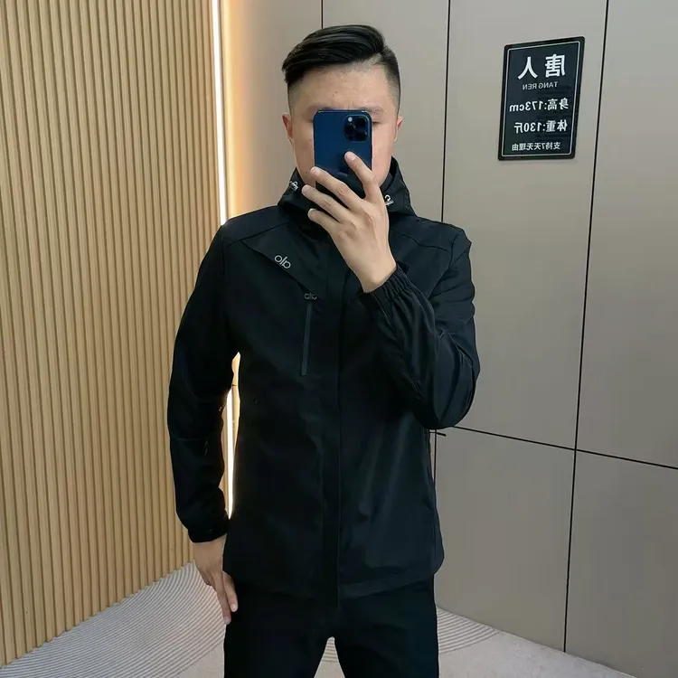 【唐人服饰秋季新款男连帽夹克外套上衣时尚百搭潮流商务休闲25020