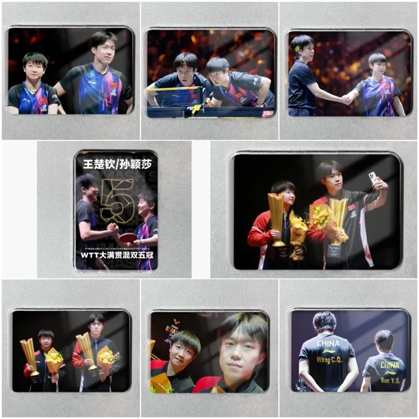 莎头（亚克力）冰箱贴磁吸创意展示精致多样冰箱贴文创小巧创意礼品