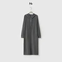 ME【陶泥卫衣裙】天丝混纺巨柔显瘦百搭时尚休闲连帽连衣裙MESA2765