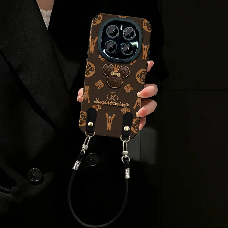 汇客凡品【荣耀Magic7/Pro】轻奢皮质荔枝纹ins创意防摔手机壳