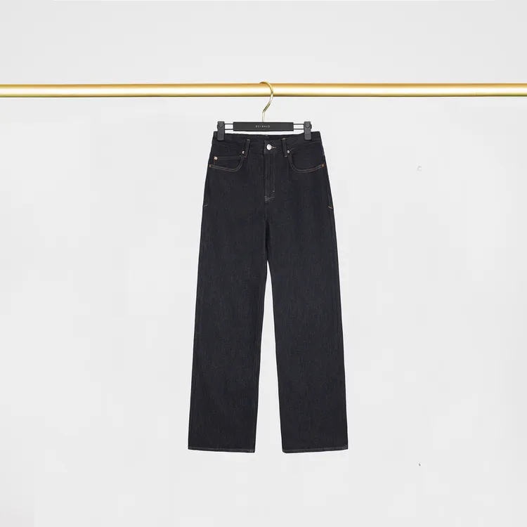 我是摩羯 加绒厚牛仔Q暖绒棉时尚百搭秋冬保暖牛仔裤