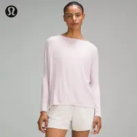 Back in Action 女士长袖 T 恤 *罗纹丨lululemon丨LW3FIHS