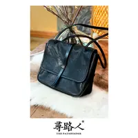 寻路人藏系列质感气质百搭简约女士斜挎包单肩托特过桥包