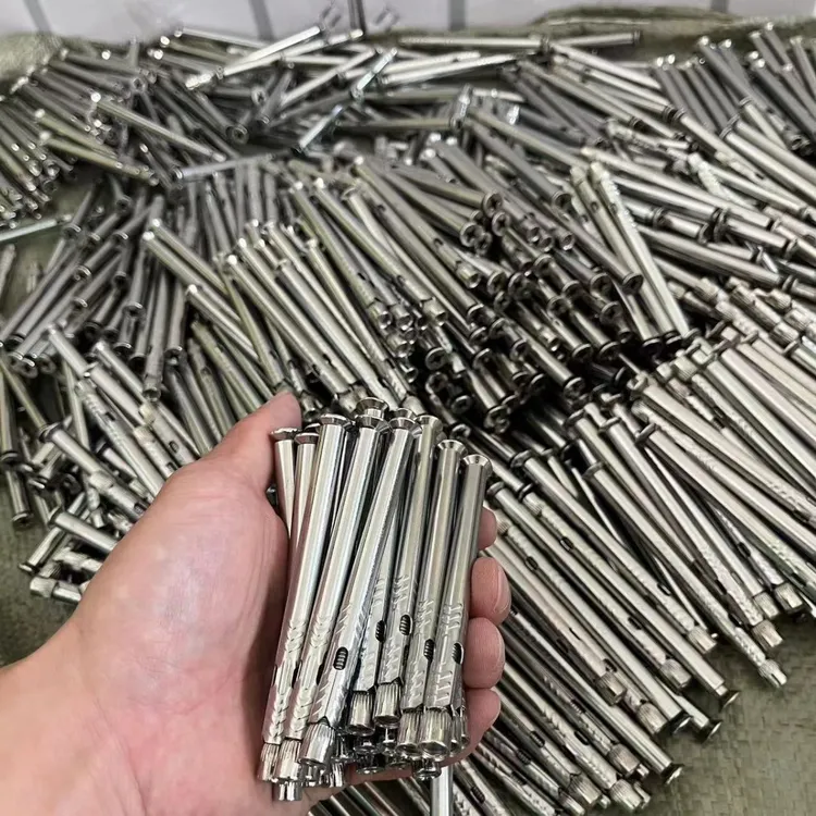 304和201材质不锈钢十字沉头拉爆螺丝门窗专用内膨胀螺丝
