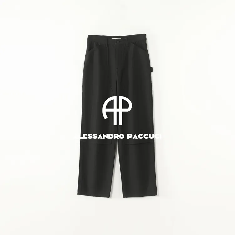 AP洛哥53272KC纯棉解构感两色柔软简约时尚休闲长裤