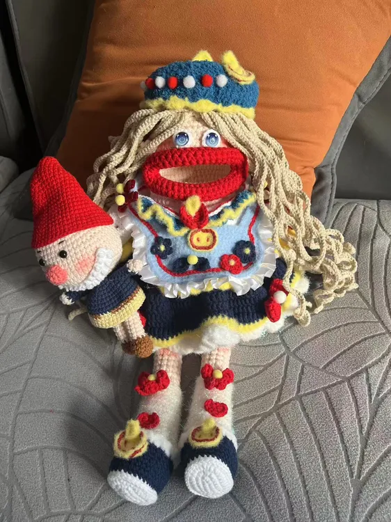 软软酱大嘴手机包成品