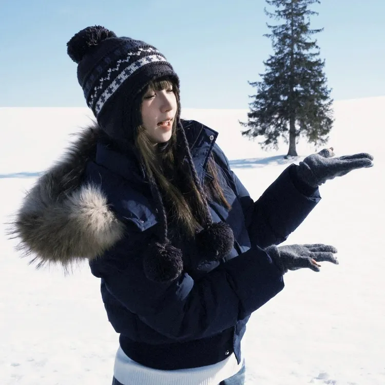 冬季新款时尚气质大毛领短款连帽棉服休闲宽松保暖小个子过冬棉衣