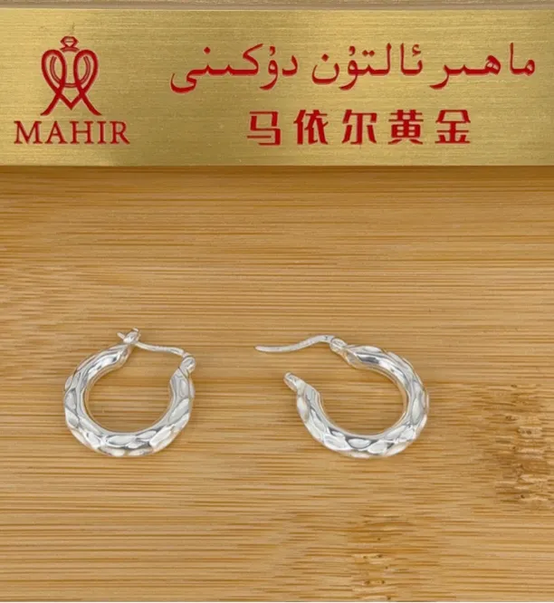 足银耳饰 足银耳饰 足银耳圈 （296）号