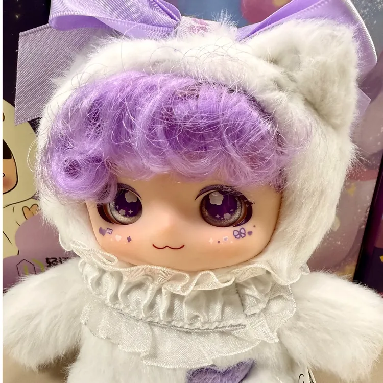 U girls哇撒米 可爱毛绒 关节可动 可站可坐挂件实拍盲盒