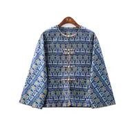 XuanGeMoXiang/轩阁墨香新中式时尚休闲 轻奢上衣MX71008