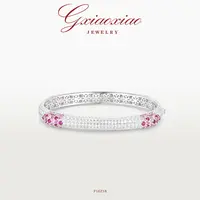 G XIAOXIAO 镀K金 【浮光镂雪】气质复古简约百搭手镯 F16Z18