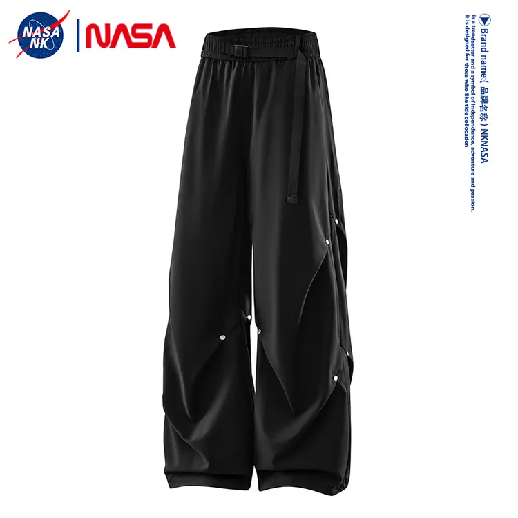 NASA联名户外工装裤你那女款秋冬季2025新款伞兵登山冲锋运动长裤