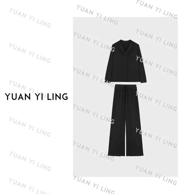 袁艺灵【云朵套装】兰精莫代尔舒适极简经典休闲睡衣套装