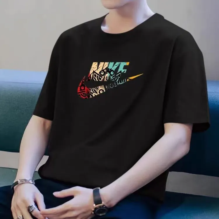 【三折专区】官方正版夏季短袖T恤男宽松情侣上衣运动休闲半袖百搭