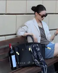 L'U'R/YI'YAO【与众不同】时尚设计老钱亚麻肌理轮廓休闲西装9713