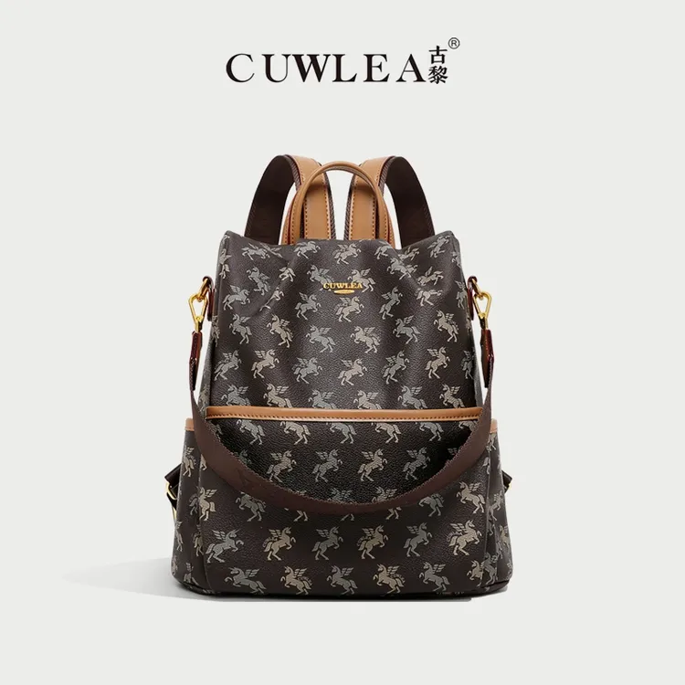 【CUWLEA/古黎】2025年独角兽图案系列新款双肩背包GL-360329