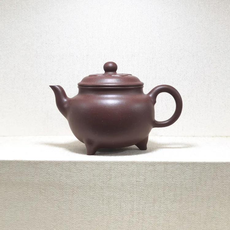 精工半手原矿老紫大彬如意，容量180cc。