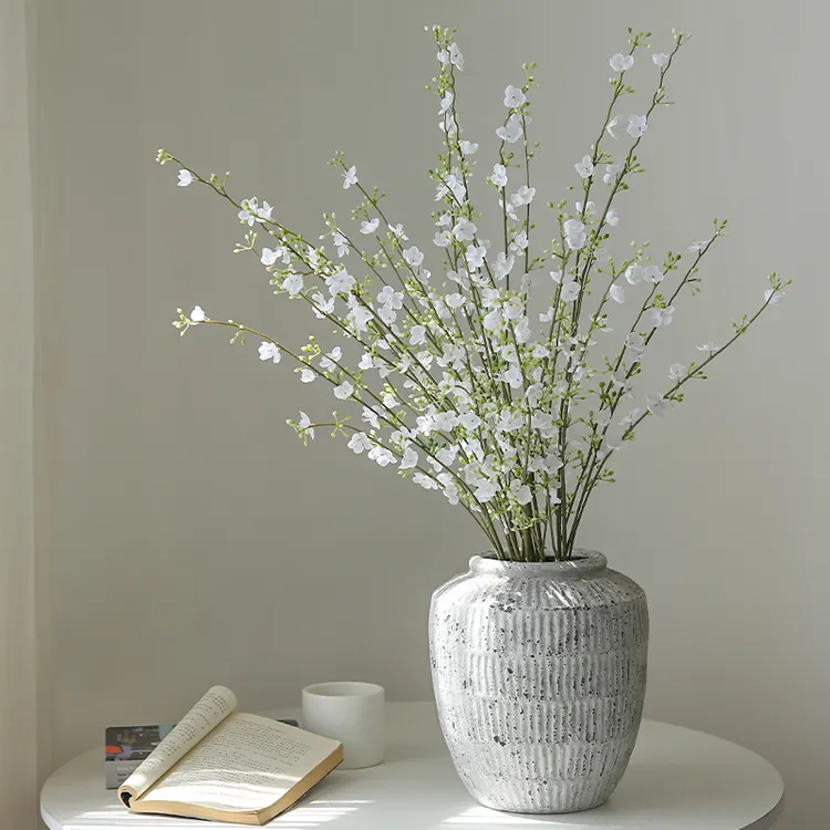 三叉仿真花雪柳现代家居室内假花装饰直播间福利款