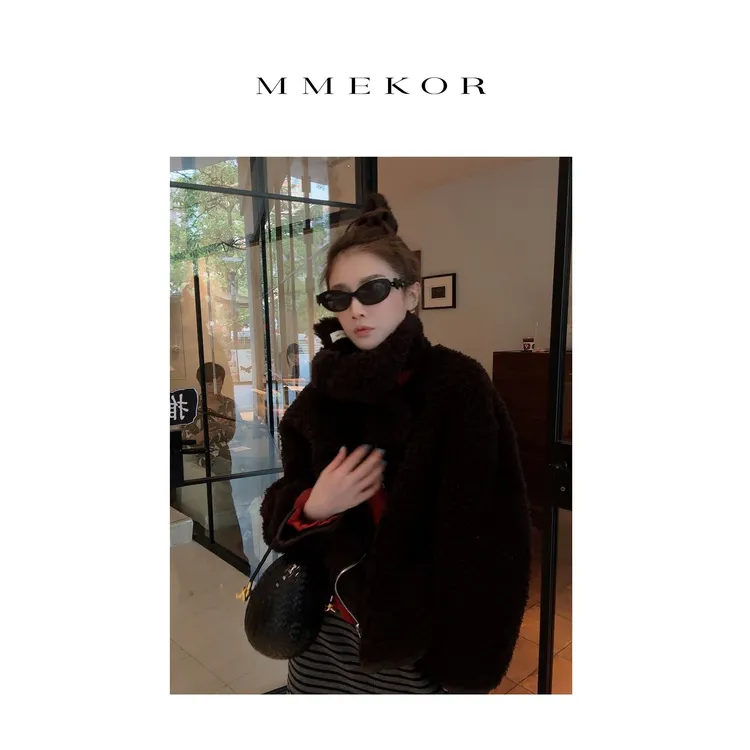 MMEKOR “壁炉咖啡”外套 2025新款秋款末日美拉德风上衣 30917