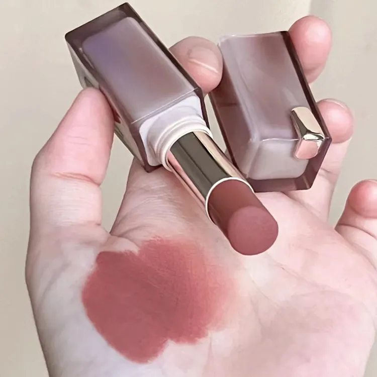 joocyee酵色太妃糖虞书欣同款口红晶冻水光成膜雾色唇釉唇泥镜面