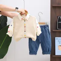 女宝宝学院风套装女童秋装2025新款春秋款儿童马甲三件套韩版衣服