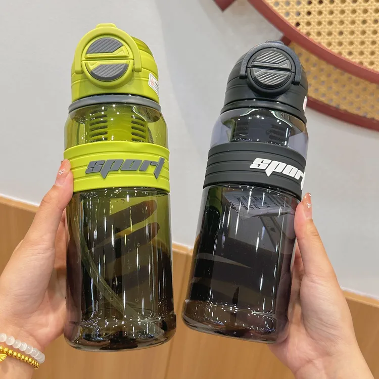 男生户外2025新款运动水杯学生茶水分离便携双饮800ML大容量杯子