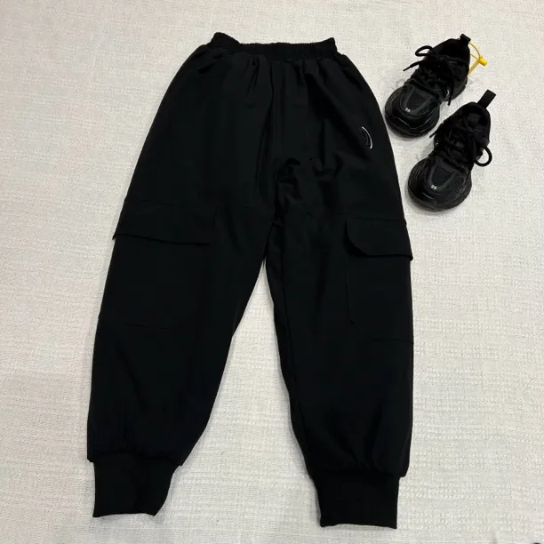 D098高端潮流时尚百搭休闲加厚儿童速干棉裤