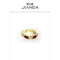 简&搭 合金戒指 【千屿Sheila】爱心戒指243-JZ/1215-15789