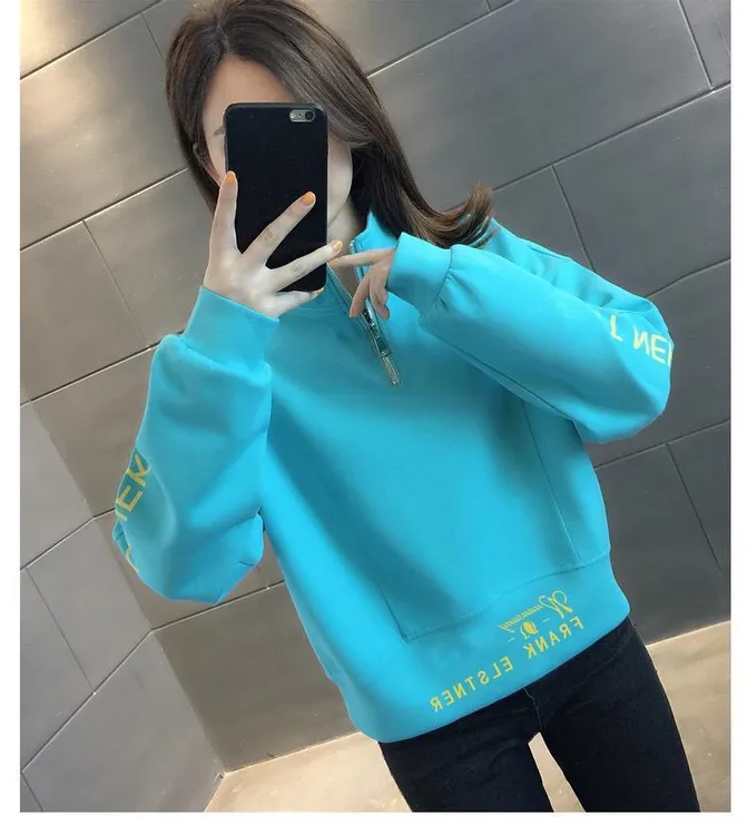 春秋卫衣女装2025新款潮ins早秋短款宽松冬季上衣洋气小个子外套