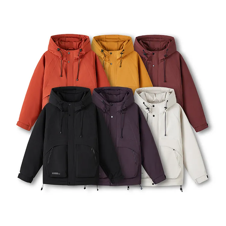 连帽棉服保暖加绒冬季秋冬加厚款常规登山百搭多色休闲外套1125