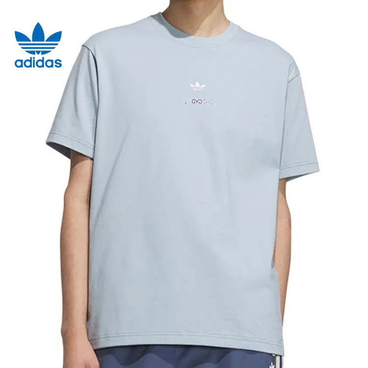 adidas阿迪达斯三叶草夏季男子运动休闲时尚百搭短袖T恤KC1430