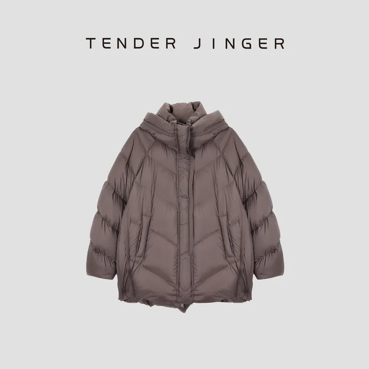 Tender Jinger｜线下专供 一手长95连帽鹅绒服T54XSX50254