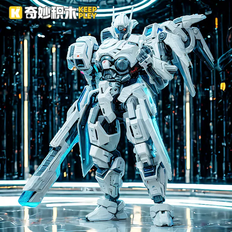 2025新品王者荣耀夏侯惇无限飓风号奇妙积木KEEPPLEY周边手办模型