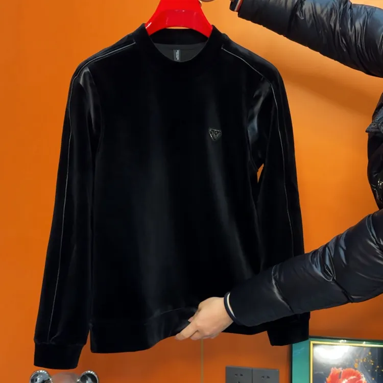 高端款加绒男士百搭潮流秋冬时尚设计师卫衣209