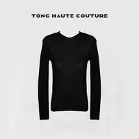 【夕梦】25年新款100精纺水溶羊毛珠光细闪修身打底衫 YY720