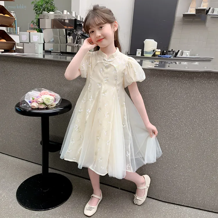 六一儿童合唱演出服蓬蓬裙幼儿园毕业照小学生诗歌朗诵舞蹈表演服